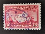 Costa Rica 1937 - landkaart van Cocos eiland, Ophalen of Verzenden, Gestempeld, Midden-Amerika