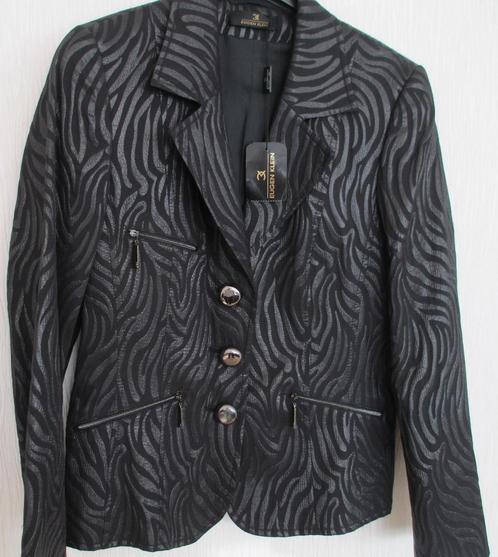 prachtige nieuw donkergrijs vest blazer eugene klein maat 40, Kleding | Dames, Truien en Vesten, Nieuw, Maat 38/40 (M), Zwart