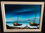 Set 96 ROBBE & BERKING+MARINE Schilderij+VINTAGE VERLICHTING, Ophalen