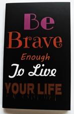 Notebook met quote (8cm x 12,5cm), Diversen, Notitieboeken, Ophalen of Verzenden, Nieuw
