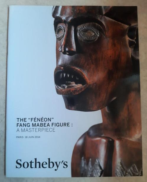 Catalogus Sotheby's The Fénéon Fang Mabea Figure Art Tribal, Antiek en Kunst, Kunst | Niet-Westerse kunst, Ophalen of Verzenden