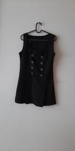 Vintage zwarte jurk M uit 1997, Kleding | Dames, Jurken, Knielengte, Ophalen of Verzenden, Zo goed als nieuw, Zwart