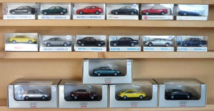 Miniatuurauto's AUDI (1)  1/87  HO  Vaste prijs, Hobby en Vrije tijd, Modeltreinen | H0, Zo goed als nieuw, Overige typen, Overige merken