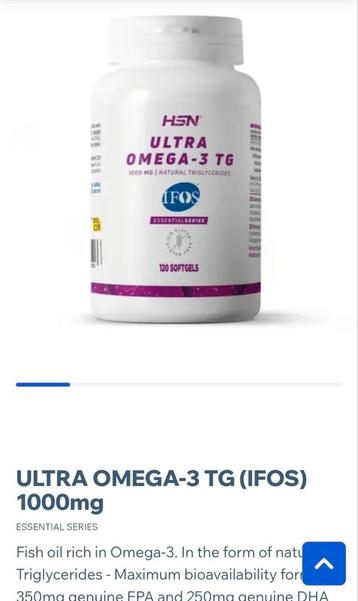ULTRA OMEGA-3 TG (IFOS) 1000mg

 beschikbaar voor biedingen