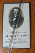 CLAEYS Alfons-Oedelem 1862-1929 Steenbrugge Vermeylen, Verzenden