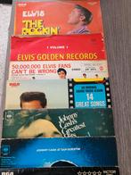 Vinyl platen The Beatles,  Elvis,  Johnny Cash, Gebruikt, Ophalen
