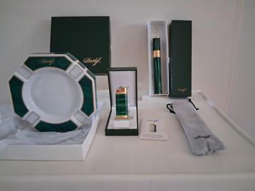 Dupont : cendrier Davidoff Lighter Davidoff et Davidoff Ciga, Enlèvement ou Envoi, Comme neuf, Briquet