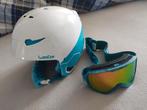 Ski helm + bril, Ophalen of Verzenden, Zo goed als nieuw