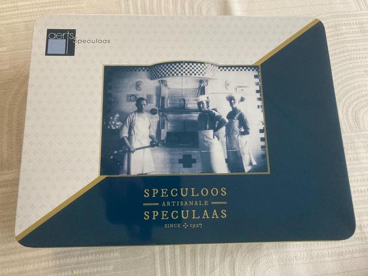 KOEKJESDOOS BLIKKEN DOOS, Verzamelen, Blikken, Nieuw, Koek(jes), Overige merken, Ophalen of Verzenden