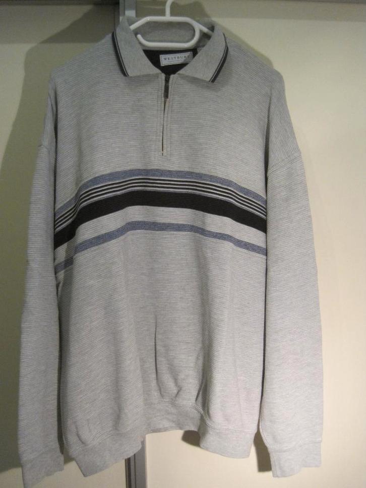 089 - pull Westbury pour homme taille XXL, Vêtements | Hommes, Pulls & Vestes, Comme neuf, Autres tailles, Gris, Envoi