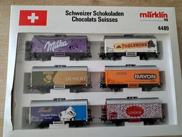 Märklin 4489 set ., Analogique, Enlèvement ou Envoi, Wagon, Comme neuf