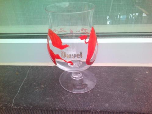 Duvel glas Historium Brugge., Verzamelen, Biermerken, Gebruikt, Glas of Glazen, Duvel, Ophalen of Verzenden