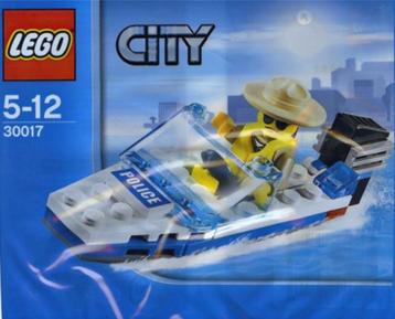 Lego 30017 City Politieboot  beschikbaar voor biedingen