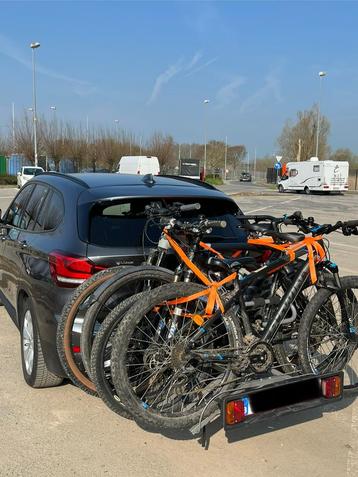 Rental of Foldable Mottez Bike Rack - 4 Bikes beschikbaar voor biedingen