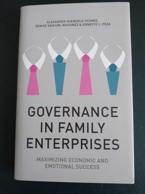 Governance in Family Enterprises - Koeberle-Schmid, Livres, Économie, Management & Marketing, Neuf, Management, Enlèvement ou Envoi