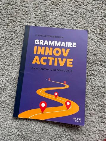 Grammaire innovactive - Isabelle Werbrouck beschikbaar voor biedingen