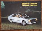 DATSUN  CHERRY  - Les voitures à bien vivre, Boeken, Ophalen of Verzenden, Nieuw, Overige merken