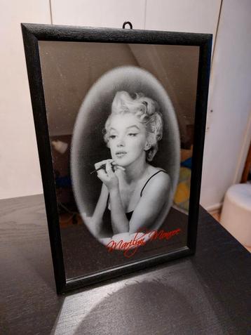 Marilyn Monroe Zeefdruk rechthoekige spiegel