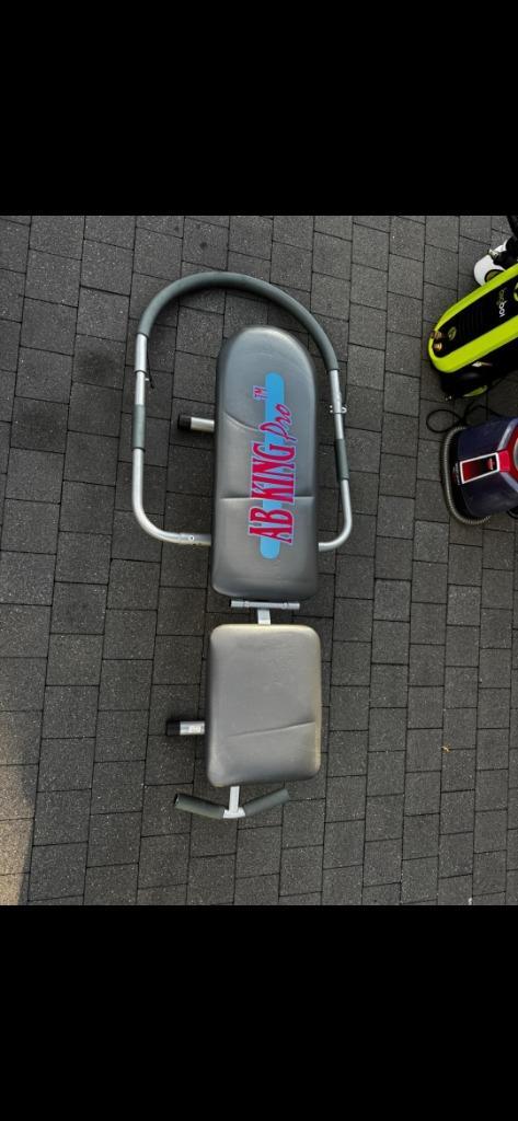 Te koop : ab king Pro, Sport en Fitness, Fitnessapparatuur, Zo goed als nieuw, Krachtstation, Buik, Aluminium, Ophalen