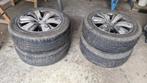 4 pneus hiver avec jantes, Ophalen, Gebruikt, 16 inch, Winterbanden