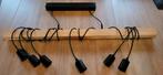 Suspension Eglo, Enlèvement ou Envoi, Comme neuf, Bois, Industriel
