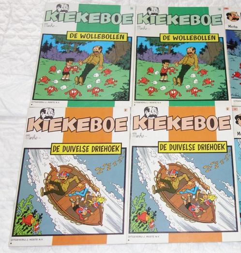 Verzameling strips Kiekeboe - Uitgeverij J. Hoste., Livres, BD, Utilisé, Plusieurs BD, Enlèvement ou Envoi