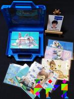 Puzzeldoos - Bambi's vrienden - 9 blokjes voor 6 patronen -, Ophalen of Verzenden, Minder dan 10 stukjes, Zo goed als nieuw, 2 tot 4 jaar
