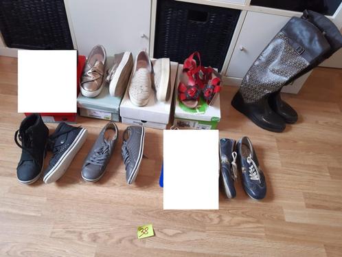 schoenen dames maat 38 vanaf 5€, Vêtements | Femmes, Chaussures, Comme neuf, Rouge, Enlèvement