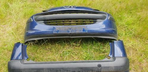 PEUGEOT 207 VOORBUMPER +ACHTERBUMPER BJ 2006 TOT 2010, Auto-onderdelen, Carrosserie, Bumper, Voor, Gebruikt, Ophalen of Verzenden