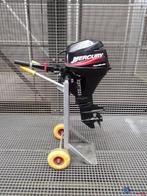 Occasion Mercury 9.9pk kortstaart, ideaal voor rubberboot!, Watersport en Boten, Buiten- en Binnenboordmotoren, Gebruikt