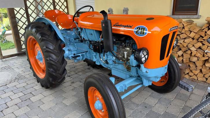 Lamborghini 2R Oldtimer Tractor DOUBLE SEAT! Zeldzaam Porsch, Zakelijke goederen, Landbouw | Tractoren, Ophalen