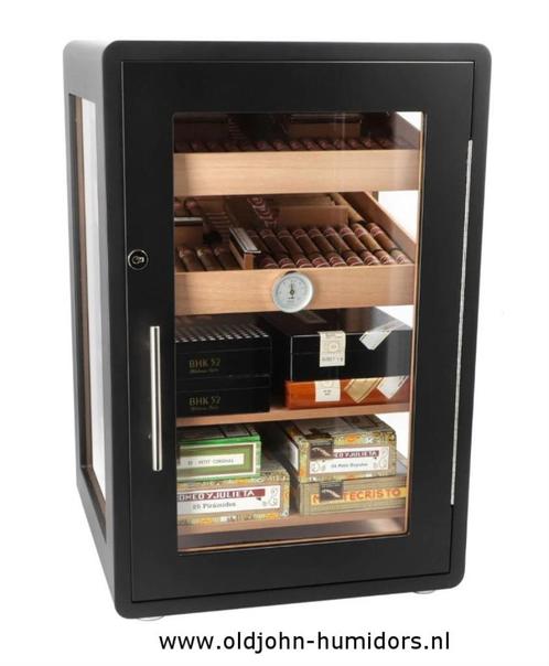 h187 ADORINI  HUMIDOR KABINET BARI DELUXE 600 SIGAREN, Collections, Articles de fumeurs, Briquets & Boîtes d'allumettes, Neuf