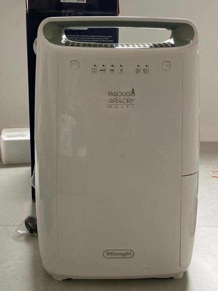 De’Longhi Ontvochtiger – Zo goed als nieuw, met factuur!, Electroménager, Équipement de traitement de l'air, Comme neuf, Déshumidificateur