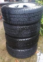 4 winterbanden op velg, Auto-onderdelen, Banden en Velgen, Ophalen, Gebruikt, 15 inch, Banden en Velgen