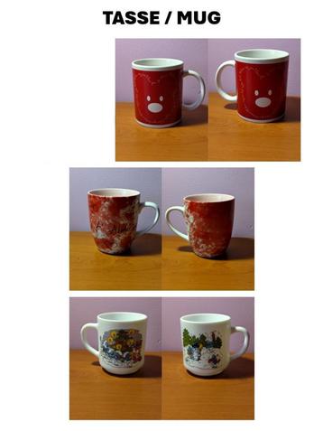 Plusieurs mug/tasses vintage et non vintage (24) - 2€/pcs, Enlèvement
