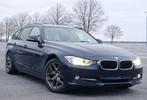 BMW 320 ED SPORT M PACK 2015 LEDER NAVIGATIE 168000KM, Auto's, Achterwielaandrijving, Zwart, 4 cilinders, Blauw