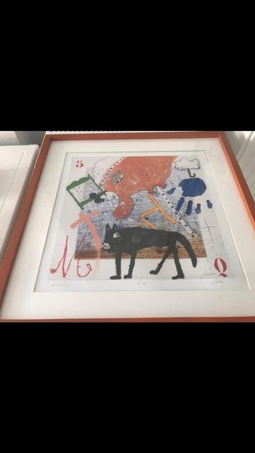 Christian Silvain litho gesigneerd  beschikbaar voor biedingen