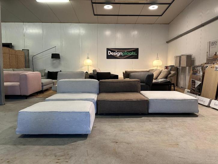 ZGAN Living Divani Neowall Set 4-delig – NP: €11.000, Huis en Inrichting, Zetels | Zetels, Zo goed als nieuw, Hoekbank, Overige maten