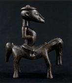 charming, miniatuur ruiter, senufo, hout, Ophalen of Verzenden