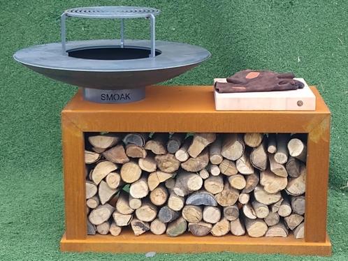 BBQ Vuurschaal 100cm, Jardin & Terrasse, Barbecues au charbon de bois, Neuf, Avec accessoires, Enlèvement ou Envoi