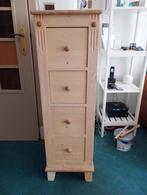 Houten ladekast, Huis en Inrichting, Ophalen, Minder dan 50 cm, Zo goed als nieuw, 3 of 4 laden