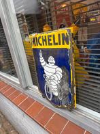 Zeldzaam Michelin emaille reclamebord, Verzamelen, Ophalen of Verzenden, Gebruikt, Reclamebord