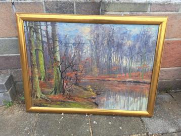 huile sur toile signe jules dubois beschikbaar voor biedingen