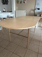 OVALE UITSCHUIFBARE EETTAFEL VOOR 6/8 PERSONEN, Ophalen, Zo goed als nieuw, Vijf personen of meer, Modern
