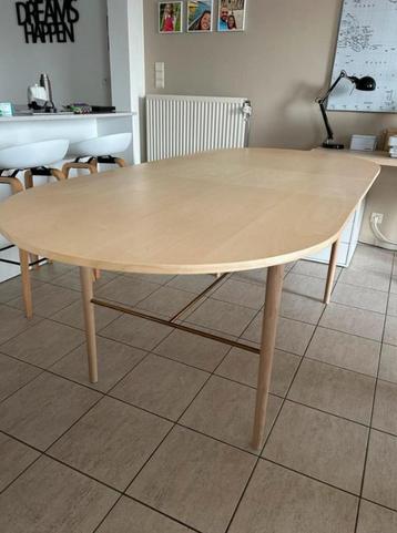  OVALE UITSCHUIFBARE EETTAFEL VOOR 6/8 PERSONEN  beschikbaar voor biedingen