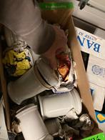 LOT  markt materiaal BOCH kristal schoolkaarten INBOEDEL, Enlèvement