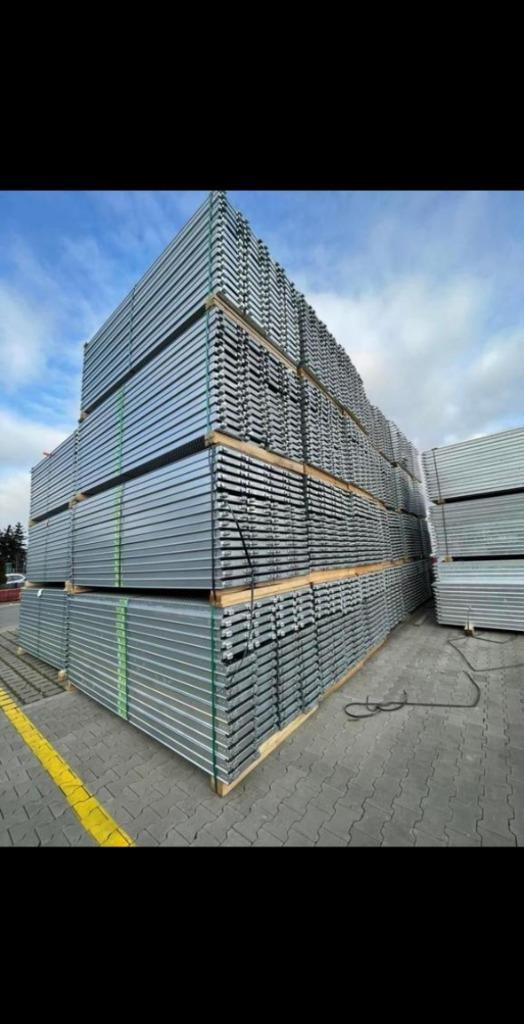 Multisteiger, Doe-het-zelf en Bouw, Steigers, Nieuw, Gevelsteiger, 5 meter of hoger, Ophalen of Verzenden