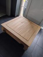 teak salontafel, Huis en Inrichting, Tafels | Salontafels, Ophalen, Gebruikt, 50 tot 100 cm, 50 tot 100 cm