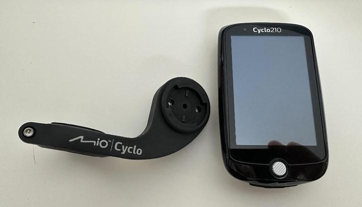 MIO Cyclo 210 Fiets navigatie, Fietsen en Brommers, Fietsaccessoires | Fietscomputers, Zo goed als nieuw, GPS, Ophalen of Verzenden