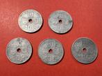 Lot 5 pièces 10 centimes Mailleux - 1941-1946 NLFR (#157#), Enlèvement ou Envoi, Métal, Série